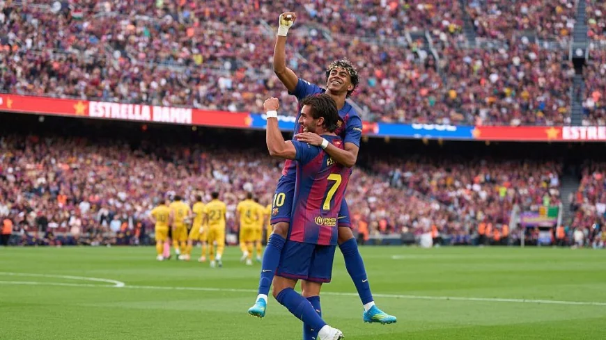 Ferran Torres Brace Sends Barcelona Nine Points Clear as Espanyol Beaten 4-1