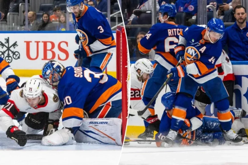 Islanders Face Collapse Following Defeat to Senators