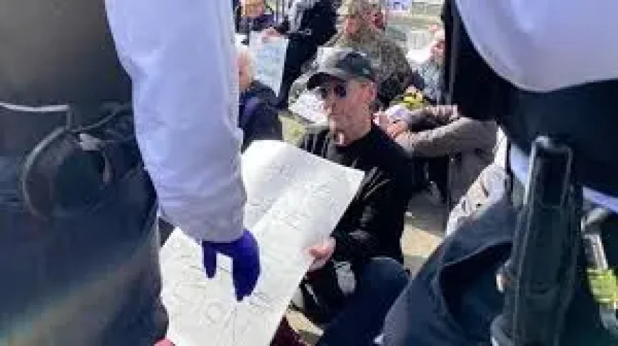 Police Arrest More Than 200 at Palestine Action Protest in London