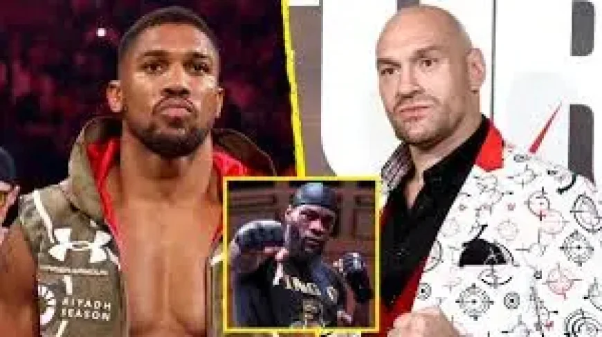 Anthony Joshua and Deontay Wilder: 1 fight, 1 fist-bump and a heavyweight opening