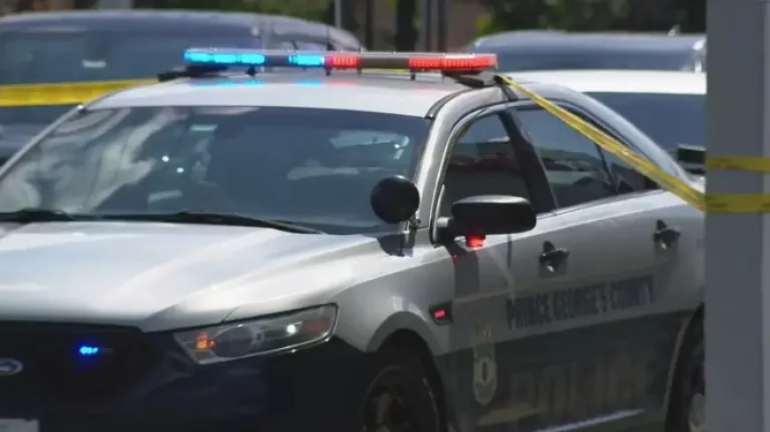 Urgent death investigation in Prince George’s County after man found shot dead inside wrecked car