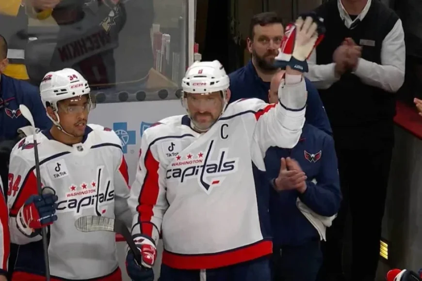 Penguins Fans Applaud Ovechkin, Named Star in Potential Pittsburgh Farewell
