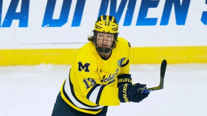 Avalanche Secure Michigan’s Hobey Baker Finalist TJ Hughes