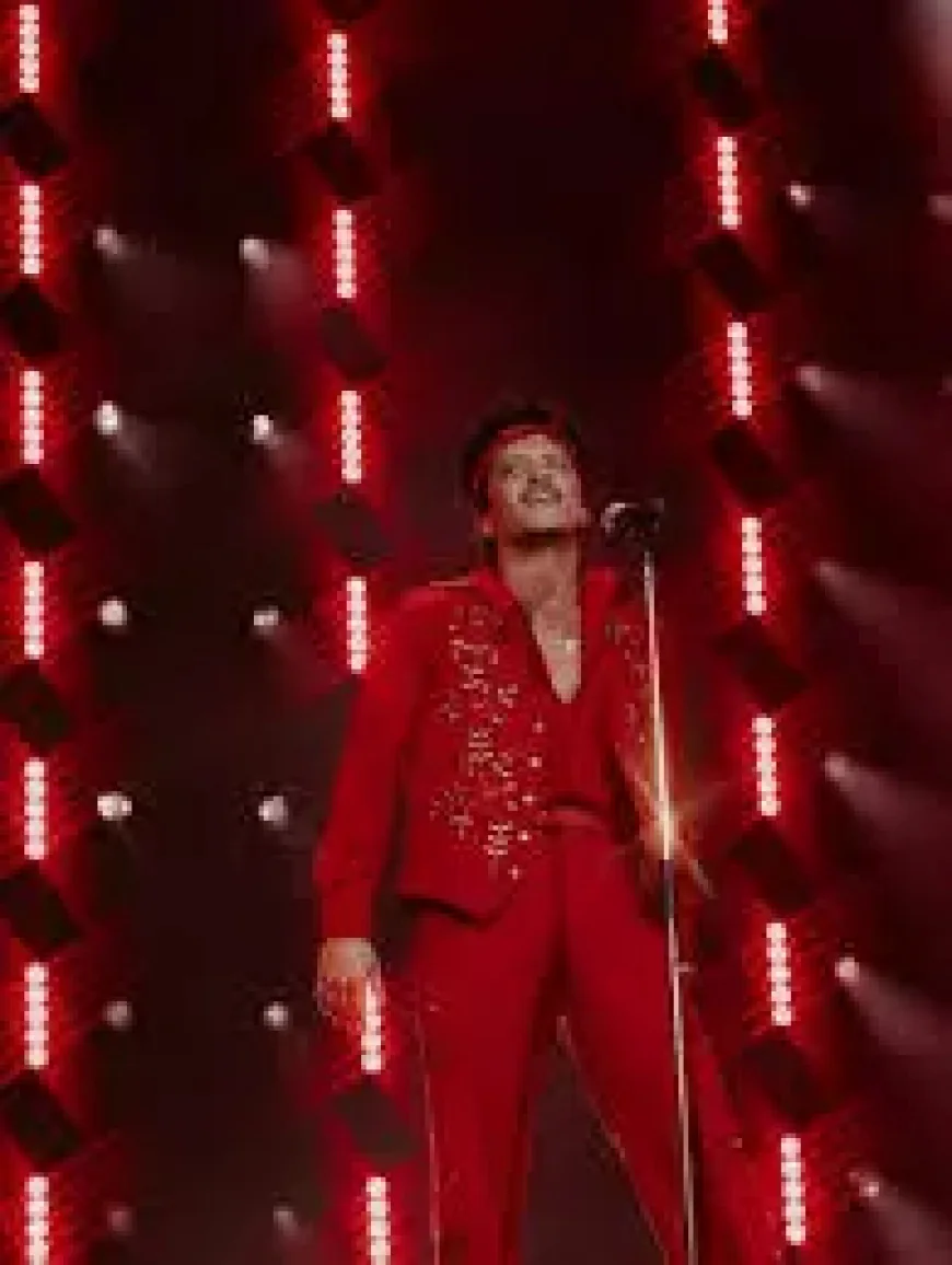 Allegiant Stadium as Bruno Mars opens the tour