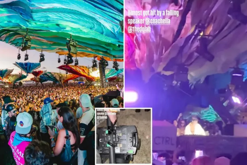 Coachella Light Fall Leaves Fans Shaken After Sudden Stage Injury