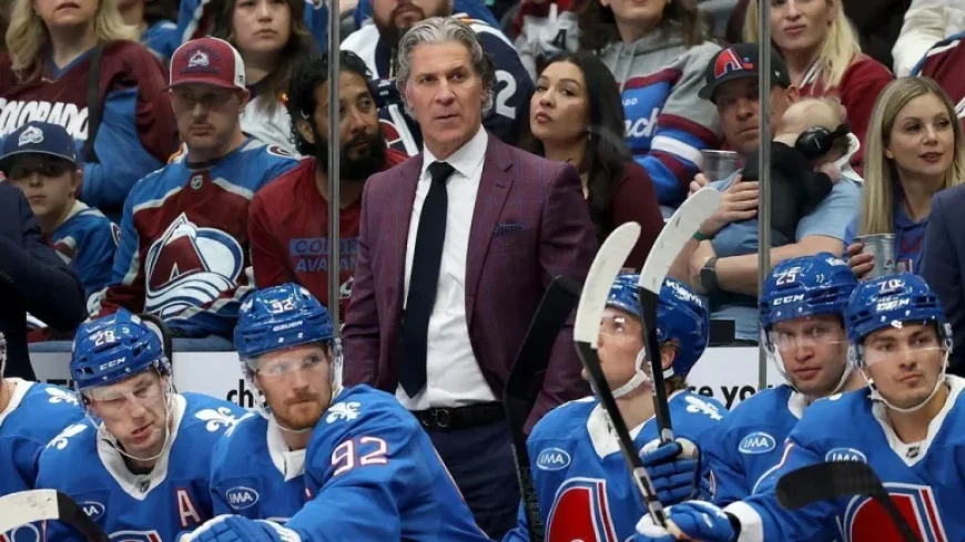Avalanche Coach Bednar Hospitalized After Puck Hit