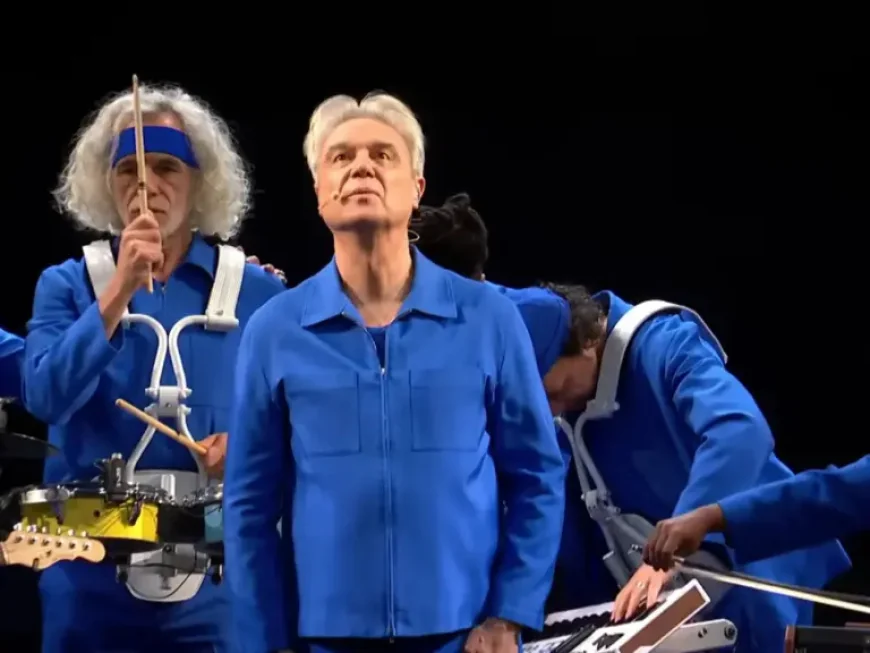 David Byrne Discusses ‘Life During Wartime’ Footage on Colbert