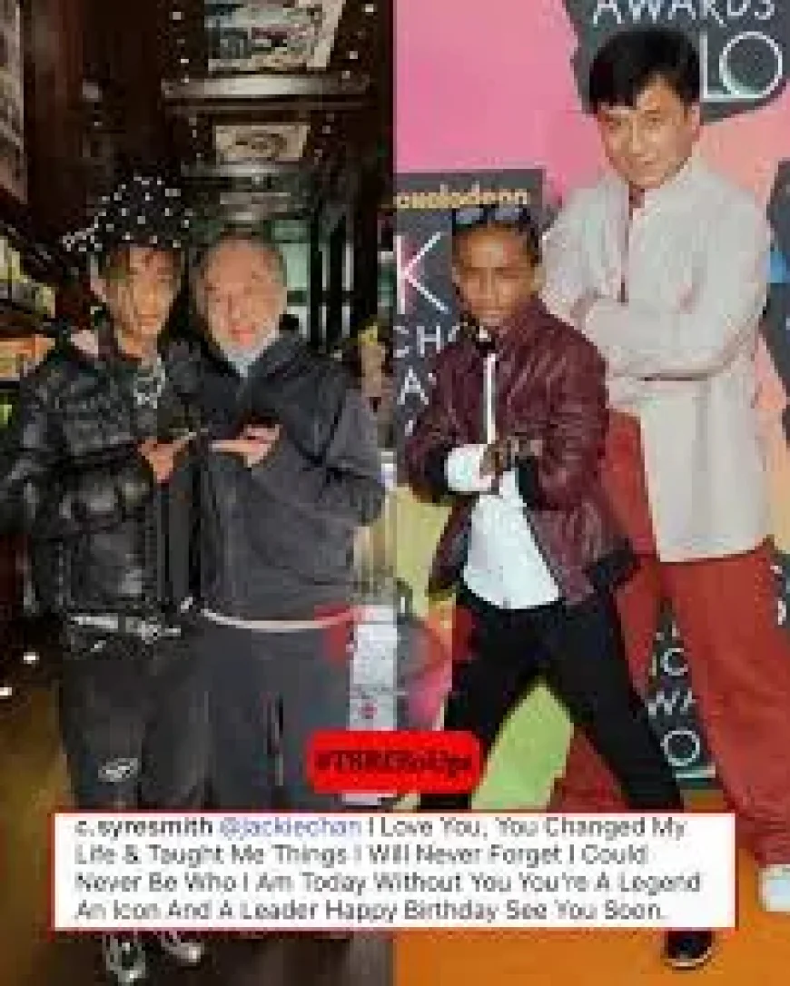 Jaden Smith shares heartfelt tribute to Jackie Chan on birthday