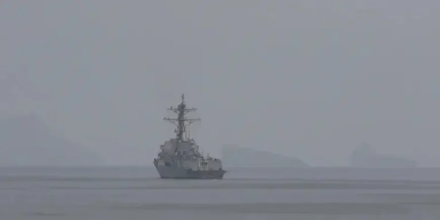 Strait Of Hormuz tension rises as U.S. ships press the passage