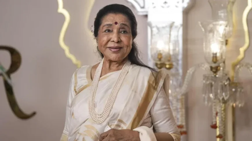 Asha Bhosle Hospitalized with Chest Infection, Confirms Granddaughter