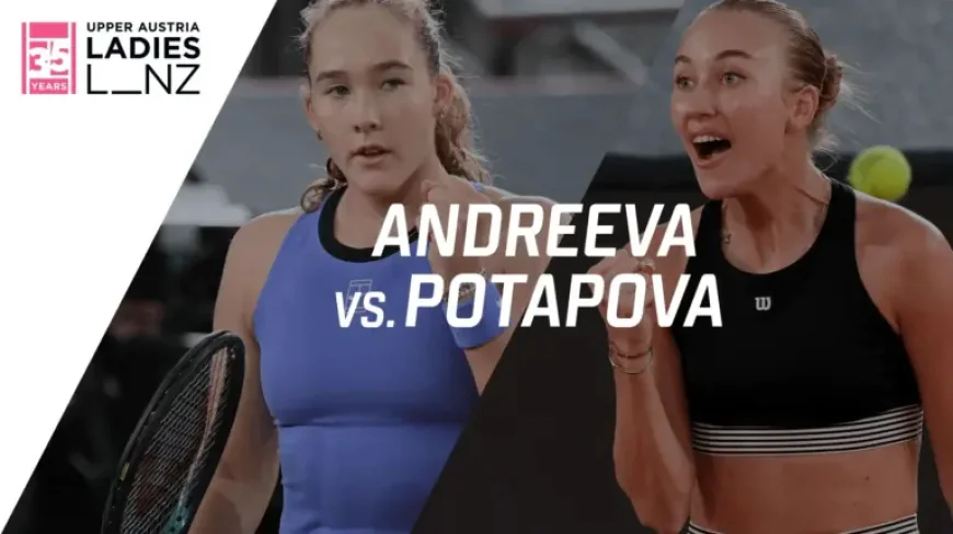 Potapova and Andreeva set for WTA 500 final as Linz spotlight sharpens