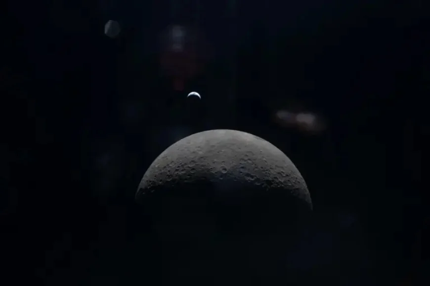 Artemis Ii Crew Earth View after the Moon flyby