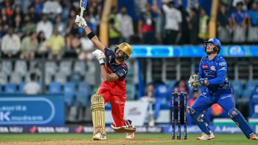Rcb Vs Mi as the chase begins at Wankhede