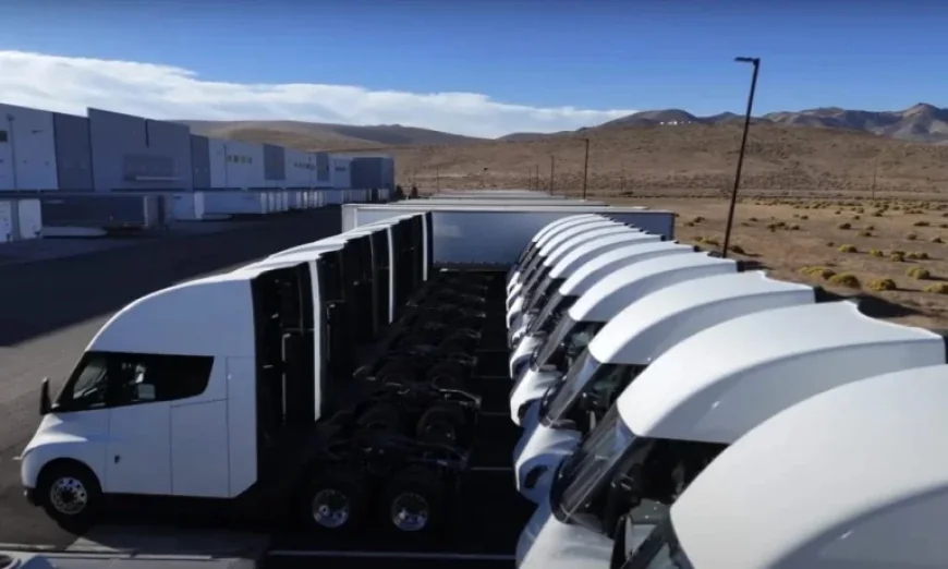 Tesla Opens Semi Truck Factory with Game-Changing Detail