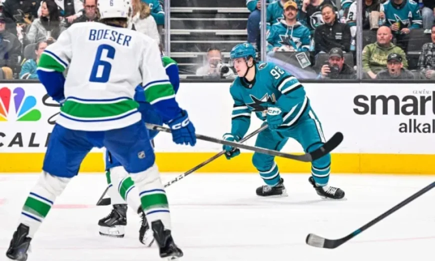 Sharks Fall to Last-Place Canucks in Crucial Shootout Loss