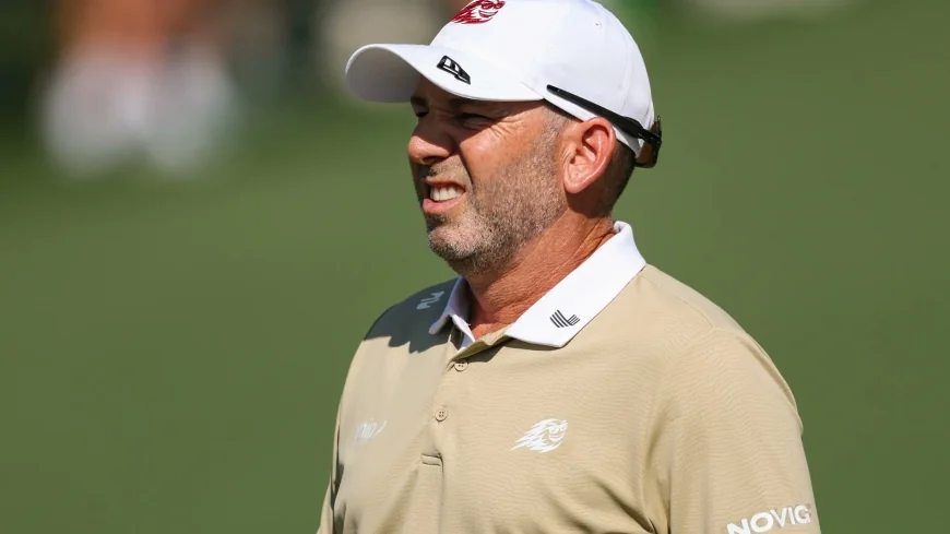 Sergio Garcia Breaks Driver, Damages Tee Box in Masters 2026 Meltdown Before Carrying Jon Rahm's Bag