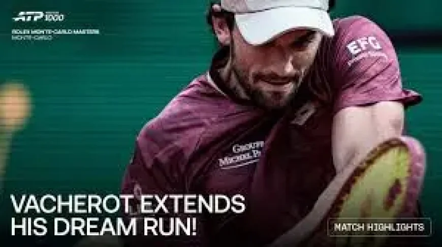Atp Rankings: Vacherot’s rise puts Monaco on center stage
