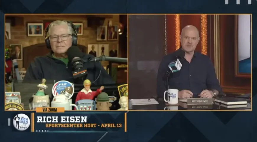 Rich Eisen returns to SportsCenter with Dan Patrick talk heating up