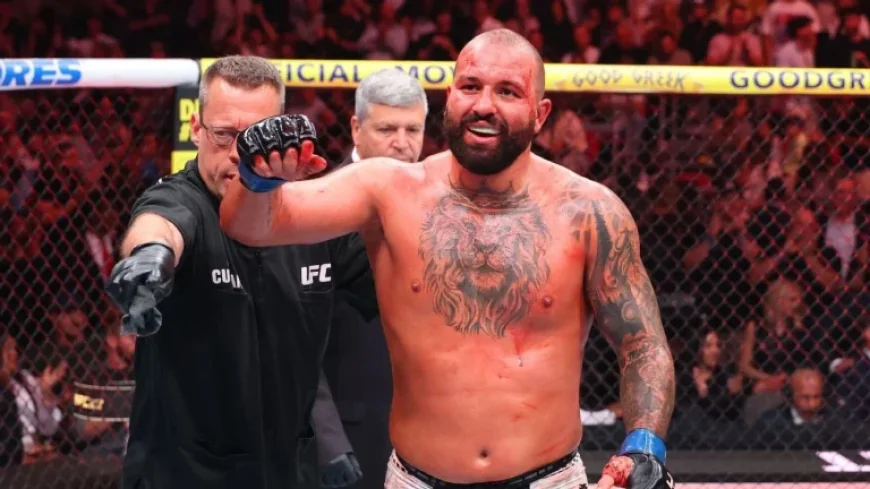 Curtis Blaydes Fractures Orbital and Nose in Fight with Josh Hokit