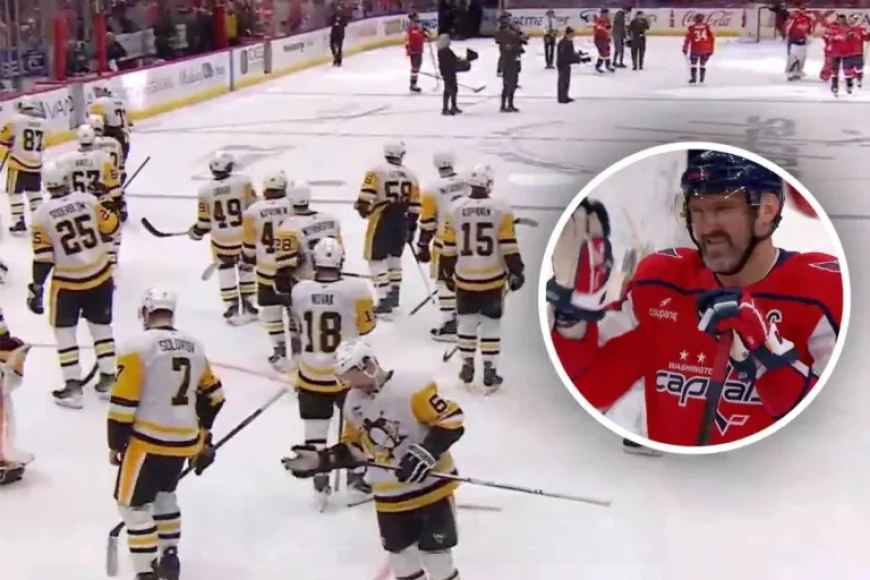 Alex Ovechkin Skips Penguins’ Handshake, Acknowledges Pittsburgh’s Patience