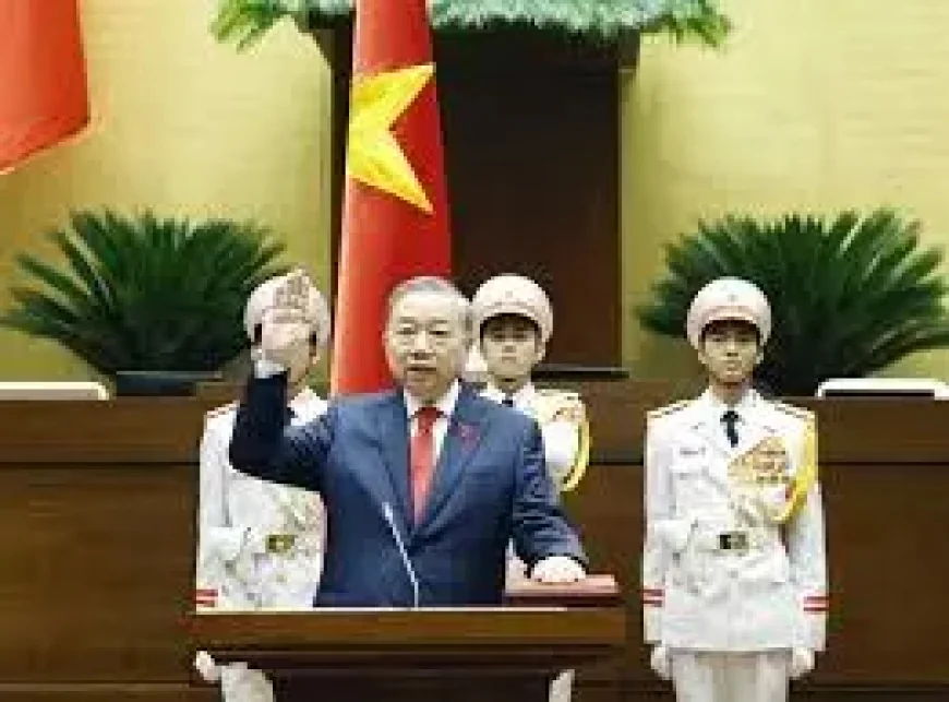 Vietnam’s leader To Lam strengthens power in unanimous assembly vote