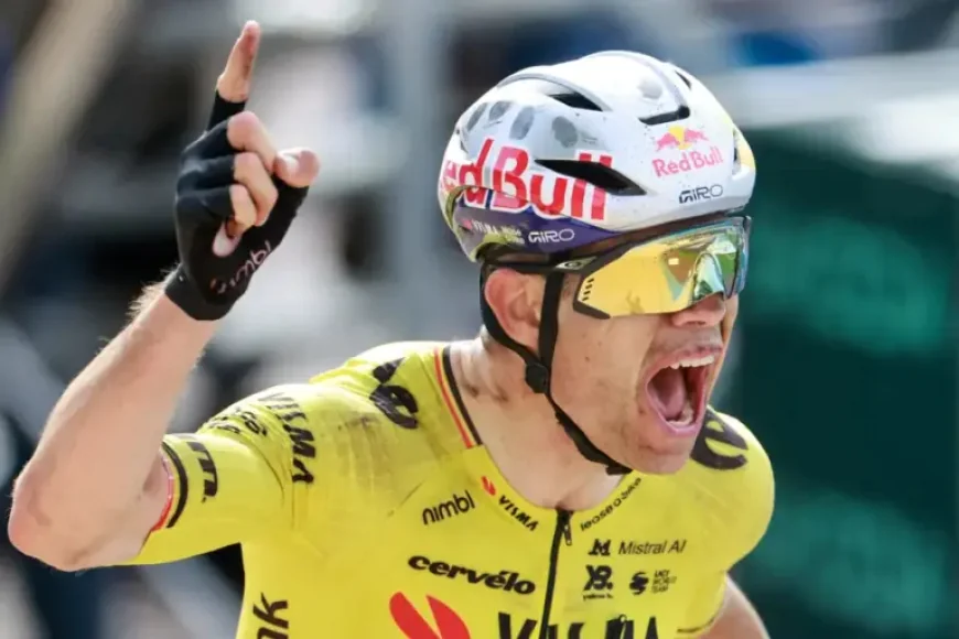 Cyclisme: Wout Van Aert turns years of setbacks into a Paris-Roubaix breakthrough