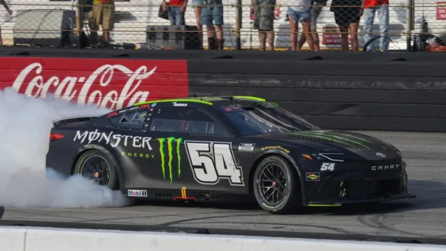 Ty Gibbs Clinches First NASCAR Cup Win at Bristol, Defeats Larson and Blaney