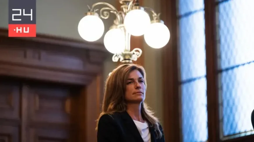 Judit Varga and the 3-word message that sharpened a political moment