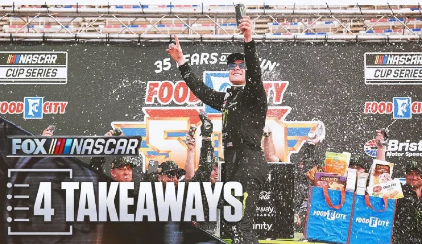 Ty Gibbs Secures First Cup Victory with Bristol Triumph: 4 Key Takeaways