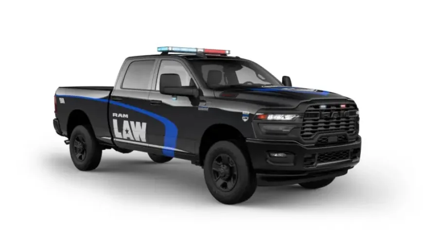 Ram Introduced First Pursuit Capable 2500 Heavy Duty Emergency Vehicle Shows How Far Police Trucks Have Shifted