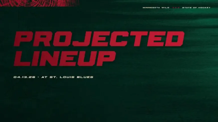 Wild Vs Blues: A Rested Lineup, a Goaltending Test, and the Playoff Countdown
