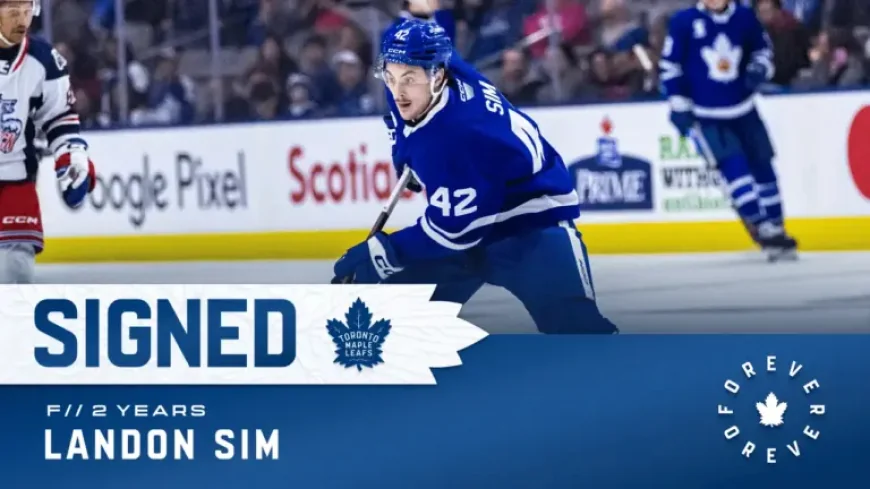 Landon Sim and the Maple Leafs After the Two-Year Contract Shift