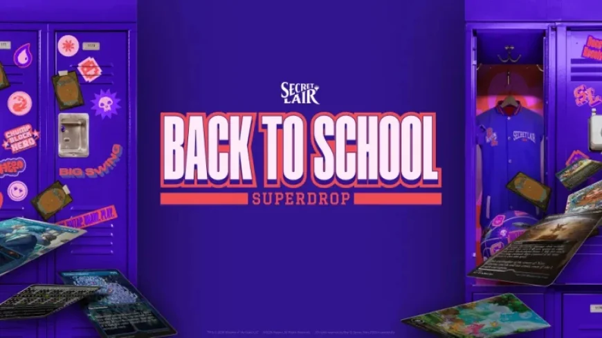 Secret Lair Releases Engaging Back-to-School Superdrop