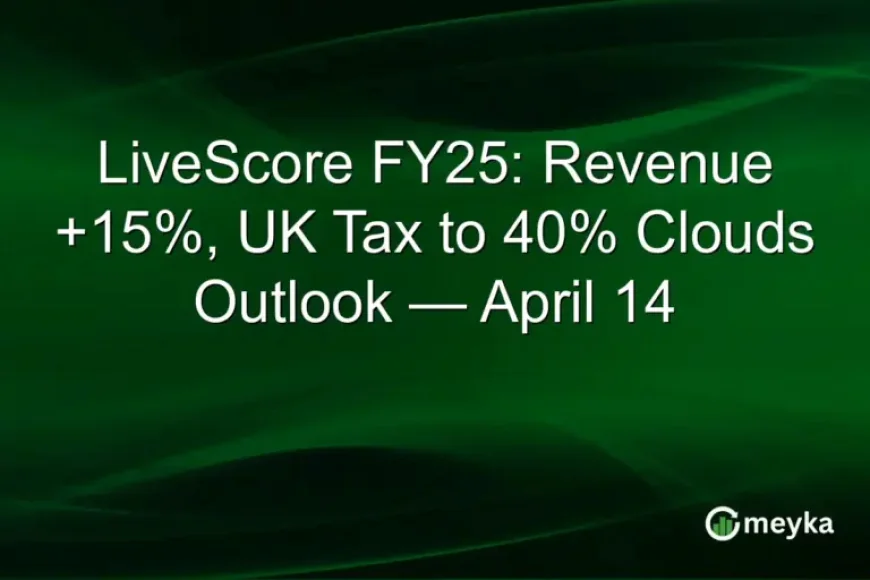 Livescore as UK Tax Pressure Rises in 2025