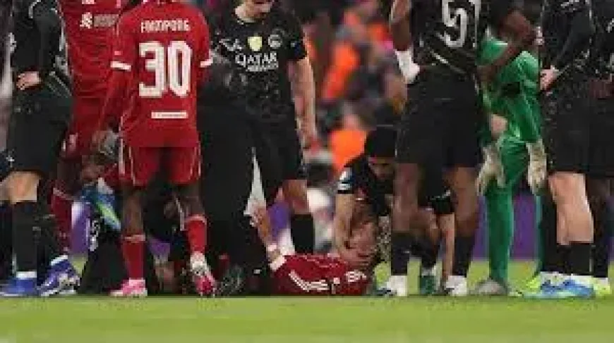 Ekitike injury exposes Liverpool’s fragile margin in PSG defeat