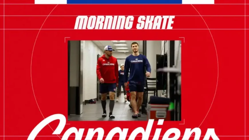 Canadiens Vs Flyers: Morning skate updates set stage for regular-season finale