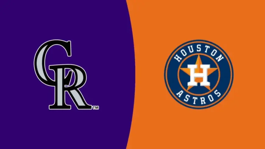 Rockies Vs Astros: 4 Numbers That Explain Tuesday’s Matchup
