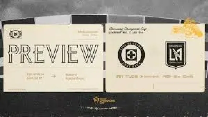 Cruz Azul Vs Lafc: LAFC Carries 3-0 Lead Into Puebla for Second Leg