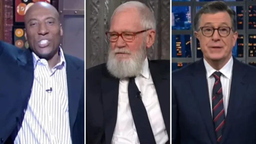 David Letterman Responds to Byron Allen Replacing Stephen Colbert’s ‘Late Show’ Slot