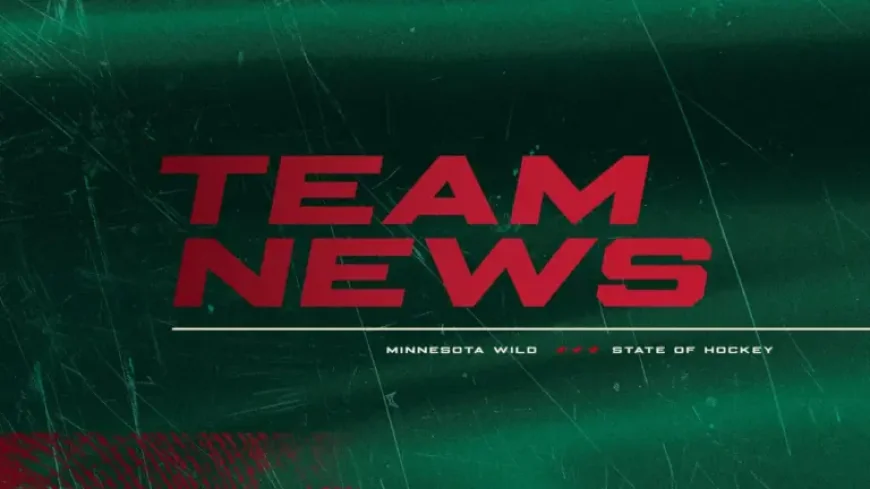 Hunter Haight recalled as Wild reshuffle roster for St. Louis trip