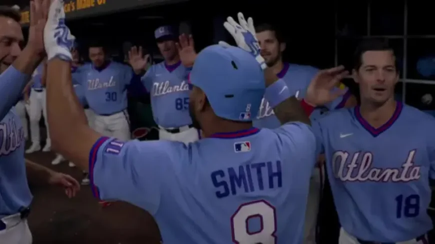 Dom Smith delivers a two-run homer as Braves’ 2026 surge keeps building