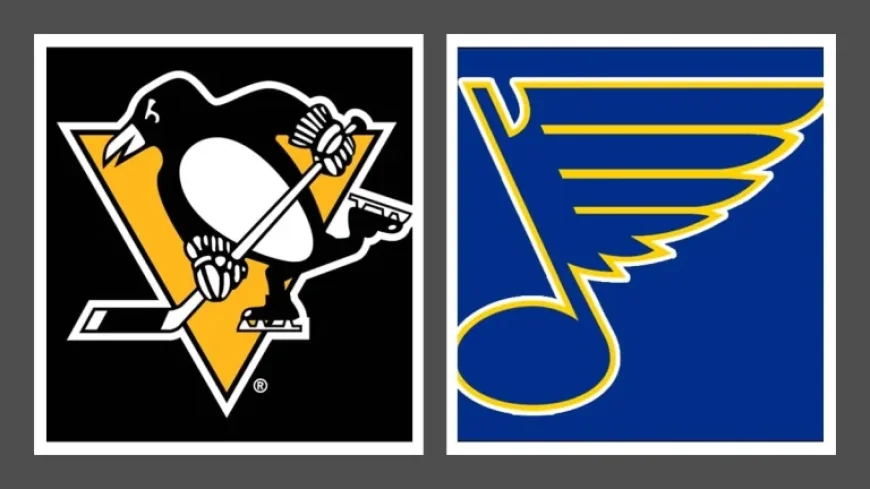 Penguins Face Blues: Livanavage Debuts in NHL Game 82 – How to Watch