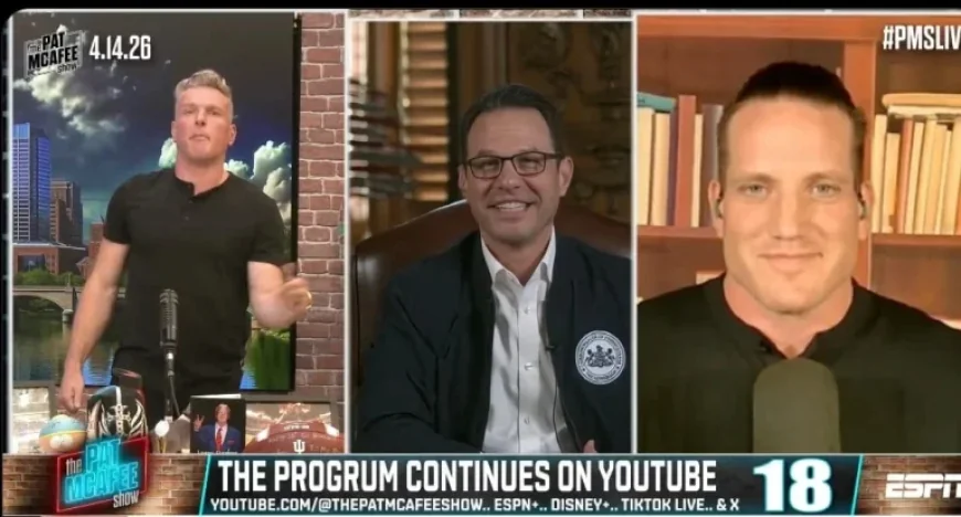 Gov. Shapiro, Pat McAfee Place Playful Bet on Penguins-Flyers Series