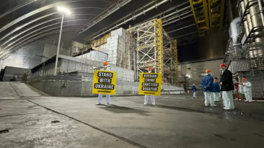 Chernobyl Disaster: Greenpeace warns of collapse risk after drone damage