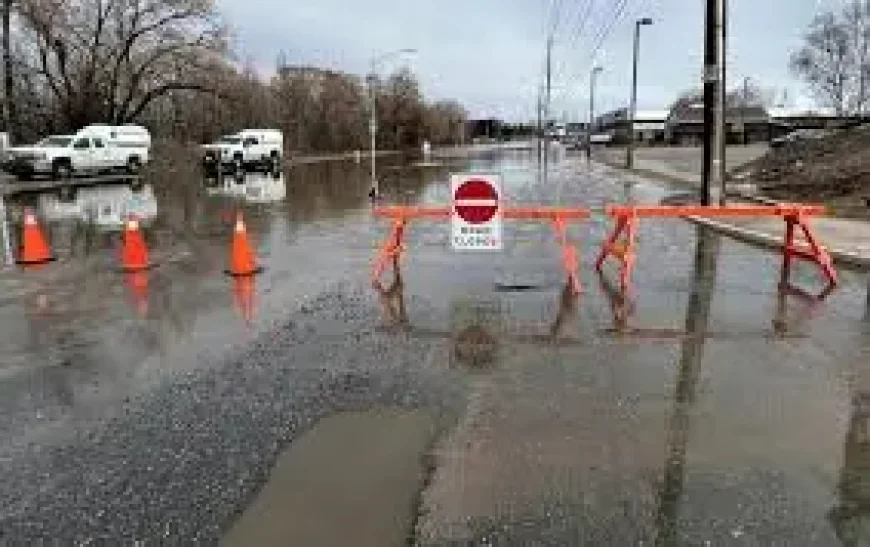 North Bay Flooding Leaves Most Roads Reopened, But One Key Closure Still Shapes the City’s Morning