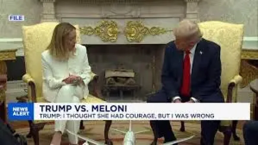 Italian Prime Minister Meloni Faces a Sudden Break With Trump Over Iran