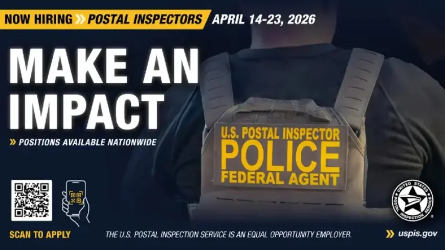 Do you want to be a Us Postal Inspector? 5 facts on the new hiring window