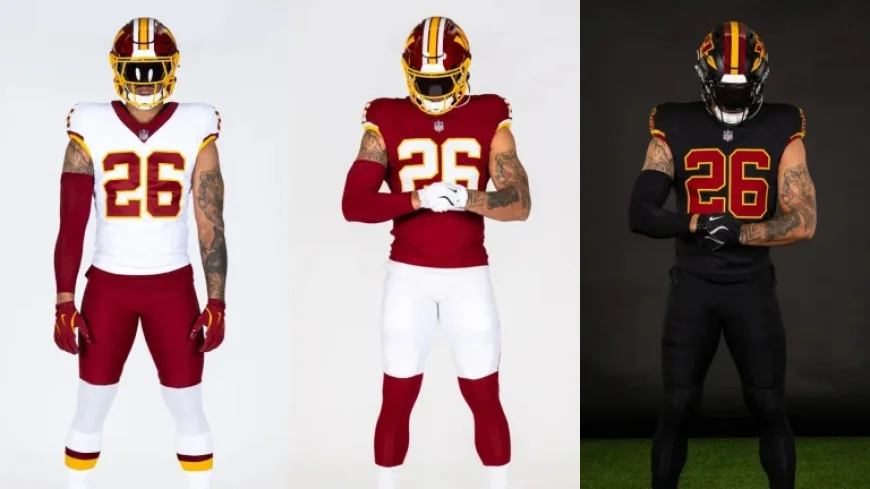 Commanders Unveil New Primary and Alternate Uniforms
