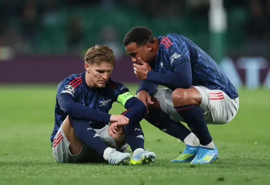 Arsenal Match Today: Odegaard gives urgent injury update before Sporting second leg
