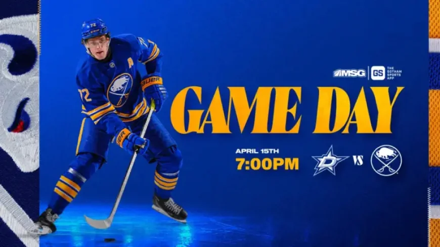 Stars Vs Sabres: Buffalo closes a season of belief before the playoffs